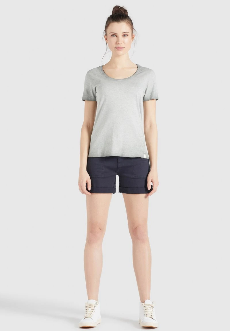 Khujo PERGOLA - T-shirt Basic - Grau, Donna 9 Khujo PERGOLA - T-shirt Basic - Grau, Donna - immagine 7