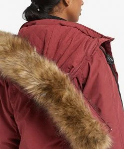 Khujo EFFI - Cappotto Invernale - Red, Donna -Offerte khujo Negozio 5a7fc5fcc3594cb3befd917db96d375d