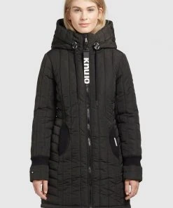 Khujo JERRY PRIME5 LIGHT - Cappotto Invernale - Dunkelgrau, Donna