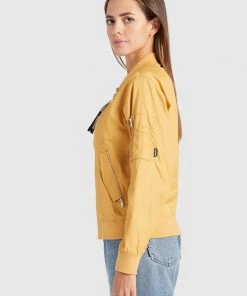 Khujo KALIA - Giubbotto Bomber - Beige/yellow, Donna 12 Khujo KALIA - Giubbotto Bomber - Beige/yellow, Donna -Offerte khujo Negozio 5bc6563546ec450e98627ca11eb014fa
