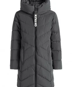 Khujo SUVA - Cappotto Invernale - Grau, Donna -Offerte khujo Negozio 5c156b7f21f34b69be34d44ebb333226
