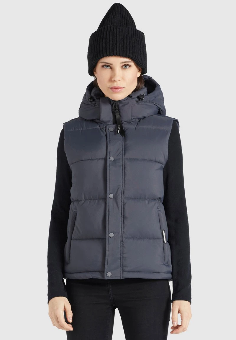 Khujo MARGARIDA MATT - Smanicato - Grau, Donna 3 Khujo MARGARIDA MATT - Smanicato - Grau, Donna