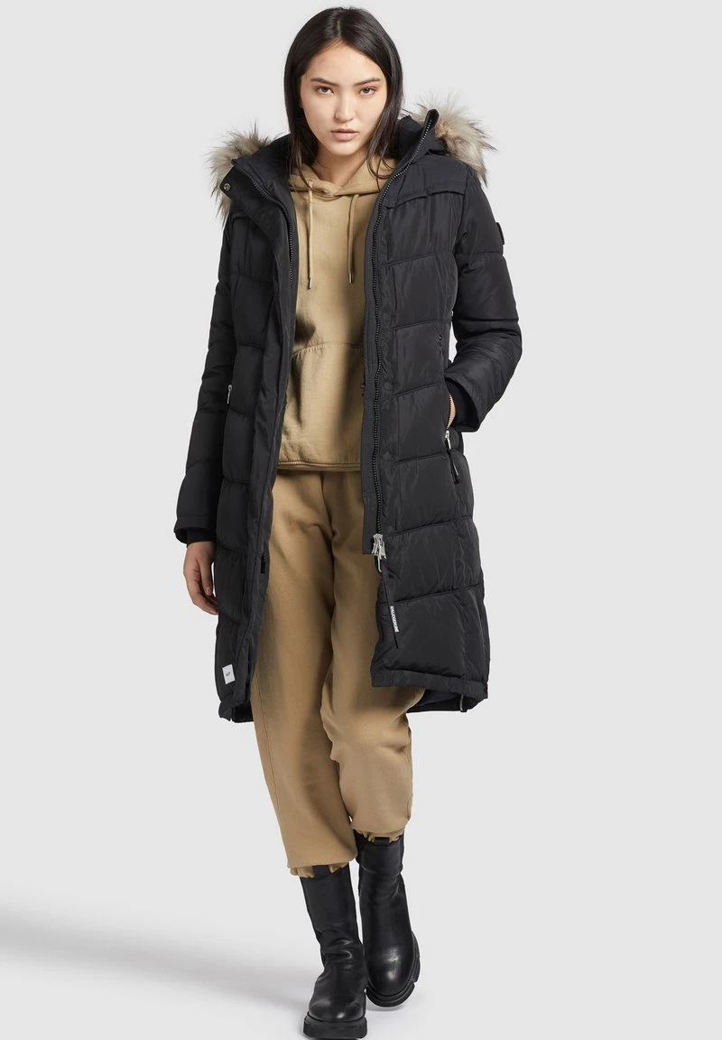 Khujo LUBECK LONG - Cappotto Invernale - Schwarz, Donna 6 Khujo LUBECK LONG - Cappotto Invernale - Schwarz, Donna - immagine 4