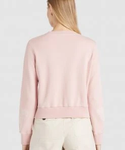 Khujo ANAKONI LEAVES EMBRO - Felpa - Rosa, Donna -Offerte khujo Negozio 5e1cfc746cb241d5b508a285f1a1a656