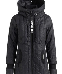 Khujo JACKE - Giacca Invernale - Schwarz-weiß Aop, Donna -Offerte khujo Negozio 5e22bccd399b41eb8e580e61fd8c63ef