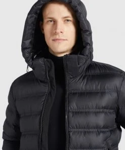 Khujo TUDOR - Giacca Invernale - Schwarz, Uomo -Offerte khujo Negozio 5f73dd0725f84bb8b849cbcc8d50266b