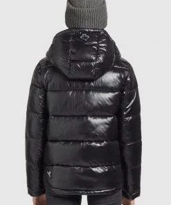 Khujo GERDA SHINY - Cappotto Invernale - Schwarz, Donna -Offerte khujo Negozio 5febc24ffe5345c19574241f26d3720a