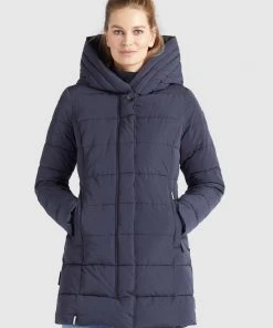 Khujo SILLA - Cappotto Invernale - Dunkelblau, Donna