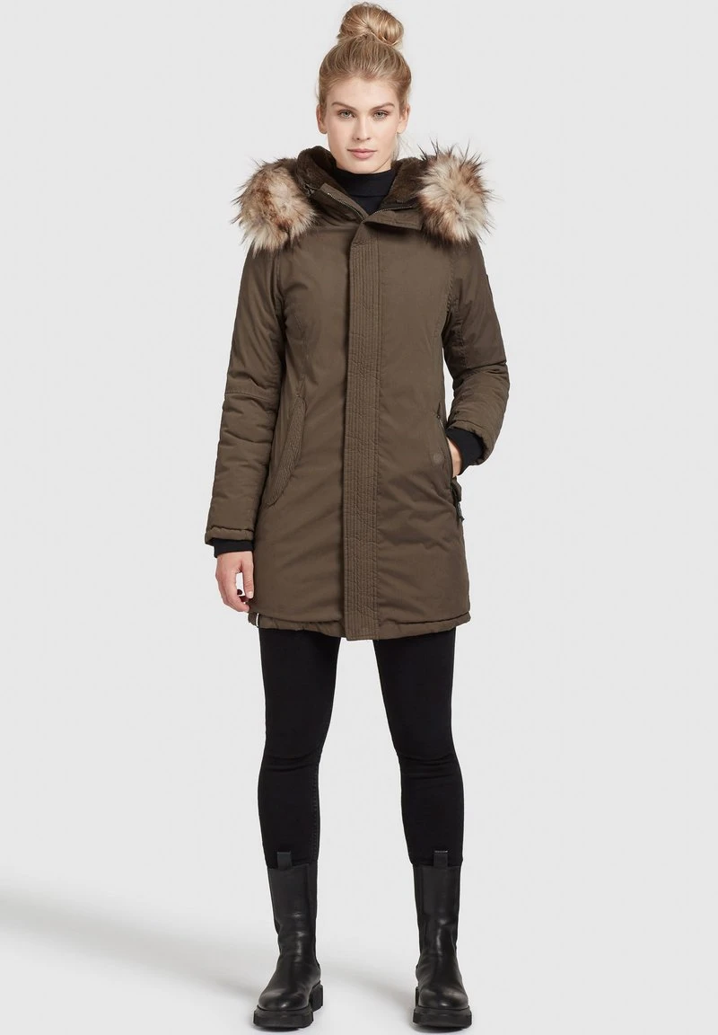 Khujo TAIPA - Cappotto Invernale - Khaki, Donna 4 Khujo TAIPA - Cappotto Invernale - Khaki, Donna - immagine 2