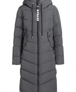 Khujo AYLEENA2 - Cappotto Invernale - Grau, Donna -Offerte khujo Negozio 607c210aecea4b4897f0d5c79d4928dc