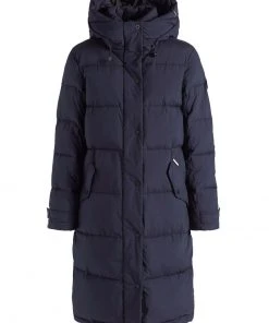 Khujo MANTEL DAKOTA - Cappotto Invernale - Dunkelblau, Donna -Offerte khujo Negozio 615f62574ea741d1bfecfabf428beecc