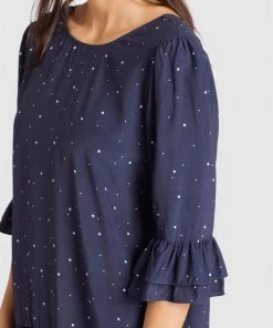 Khujo FREMA - Vestito Estivo - Dark Blue, Donna 13 Khujo FREMA - Vestito Estivo - Dark Blue, Donna -Offerte khujo Negozio 62d7d002c81f446daf526b76653c24ec