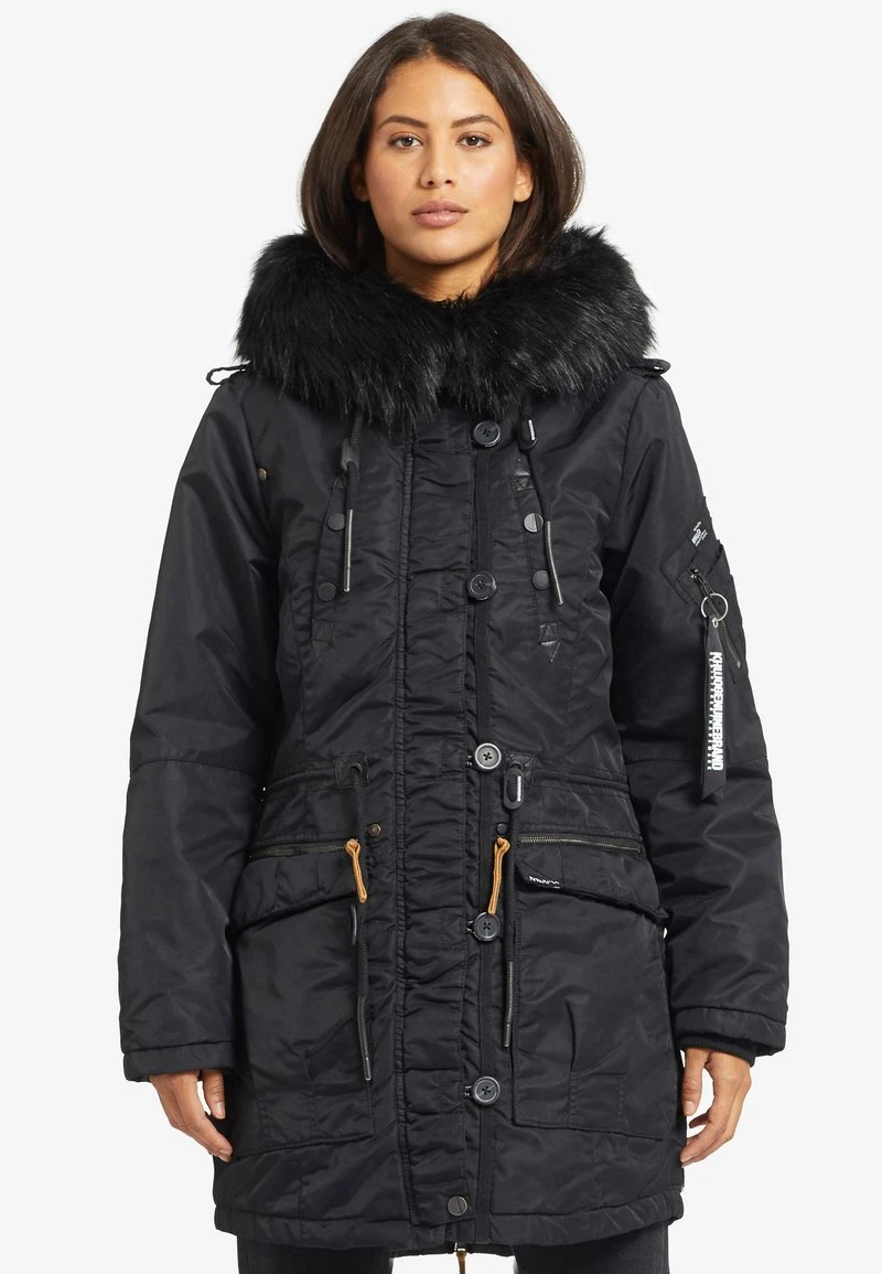 Khujo LORENE - Cappotto Invernale - Black, Donna 6 Khujo LORENE - Cappotto Invernale - Black, Donna - immagine 4