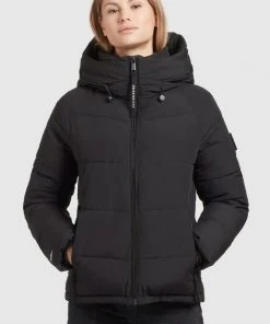 Khujo ISIDORA - Cappotto Invernale - Schwarz, Donna
