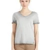 Khujo BARU - T-shirt Basic - Grau, Donna 1 Khujo BARU - T-shirt Basic - Grau, Donna -Offerte khujo Negozio 63d1fa6b4e1d451a8a7a59f9fb079836