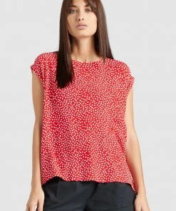 Khujo VIDA - Camicetta - Rot, Donna