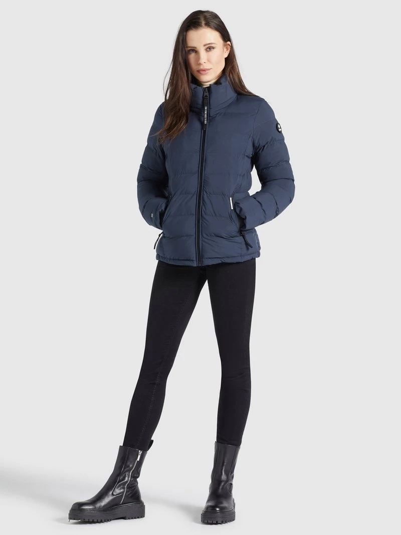 Khujo BACHA MATT - Giacca Invernale - Dunkelblau, Donna 4 Khujo BACHA MATT - Giacca Invernale - Dunkelblau, Donna - immagine 2