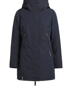 Khujo VIONA2 - Cappotto Invernale - Dunkelblau, Donna -Offerte khujo Negozio 66657ba6eb104b748996e5a64ea34e38