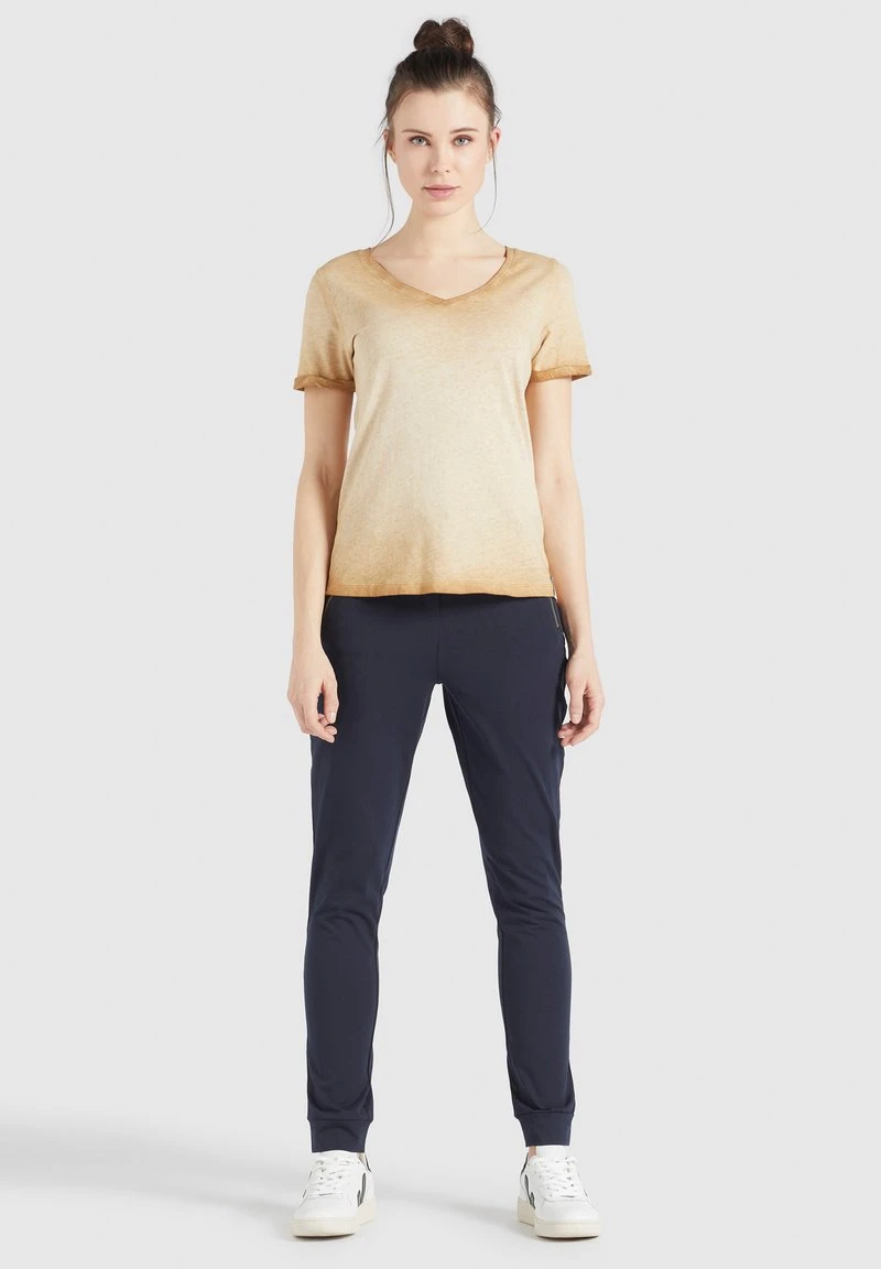 Khujo BARU - T-shirt Basic - Sand, Donna 4 Khujo BARU - T-shirt Basic - Sand, Donna - immagine 2