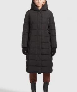 Khujo SILKE - Cappotto Invernale - Schwarz, Donna