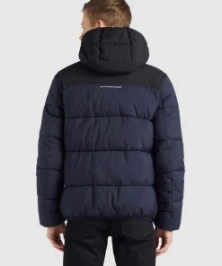 Khujo UDAY - Giacca Invernale - Dunkelblau, Uomo -Offerte khujo Negozio 684a9c4a980c4bb29a8a3f902069eb01