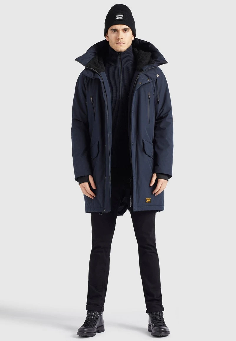 Khujo LUTHER - Cappotto Invernale - Dunkelblau, Uomo 4 Khujo LUTHER - Cappotto Invernale - Dunkelblau, Uomo - immagine 2