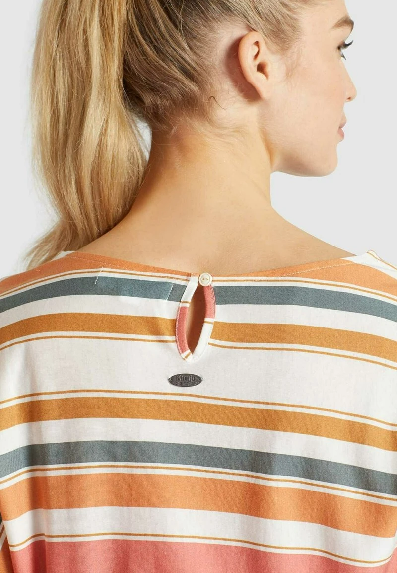 Khujo GABY - Vestito Di Maglina - Mehrfarbig Gestreift, Donna 10 Khujo GABY - Vestito Di Maglina - Mehrfarbig Gestreift, Donna - immagine 8