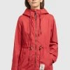 Khujo SESIA - Parka - Rot, Donna -Offerte khujo Negozio 6a30546fbf4f49e883a9dd4c6c0442f4