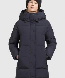 Khujo DORASI - Cappotto Invernale - Dunkelblau, Donna