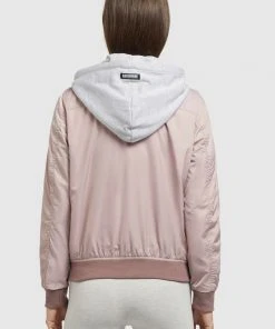 Khujo PERSEE - Giacca Leggera - Blassrosa, Donna -Offerte khujo Negozio 6b6d293691a2404fa7ff18bec6cabb06