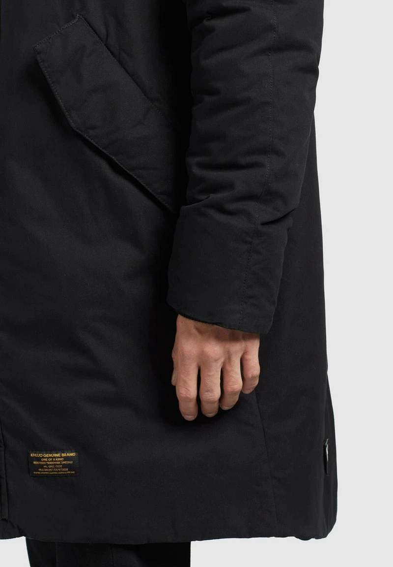 Khujo HOLDER - Cappotto Invernale - Schwarz, Uomo 7 Khujo HOLDER - Cappotto Invernale - Schwarz, Uomo - immagine 5
