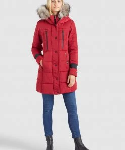 Khujo NIAMH - Cappotto Invernale - Rot, Donna 15 Khujo NIAMH - Cappotto Invernale - Rot, Donna -Offerte khujo Negozio 6c215822c4d84641840967d9977423f3