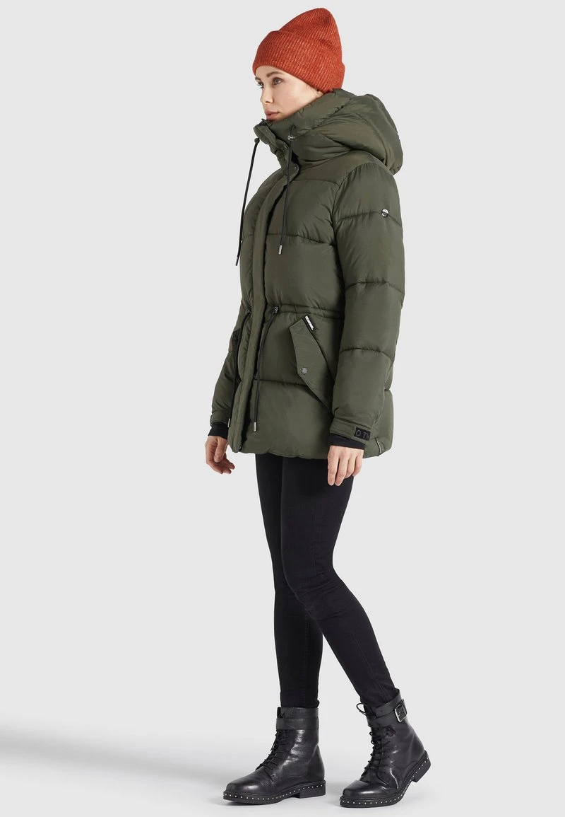 Khujo LEVIANI - Cappotto Invernale - Oliv, Donna 8 Khujo LEVIANI - Cappotto Invernale - Oliv, Donna - immagine 6