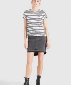 Khujo MATAMA - T-shirt Con Stampa - Naturweiß-dunkelblau Gestreift, Donna -Offerte khujo Negozio 6cc896291b1c45ba979c2bf1848c7950