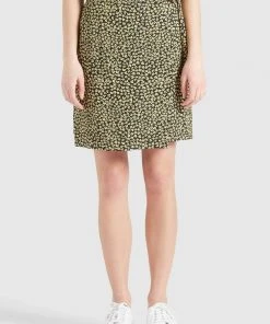 Khujo ARMATA - Gonna A Portafoglio - Schwarz/gelb, Donna