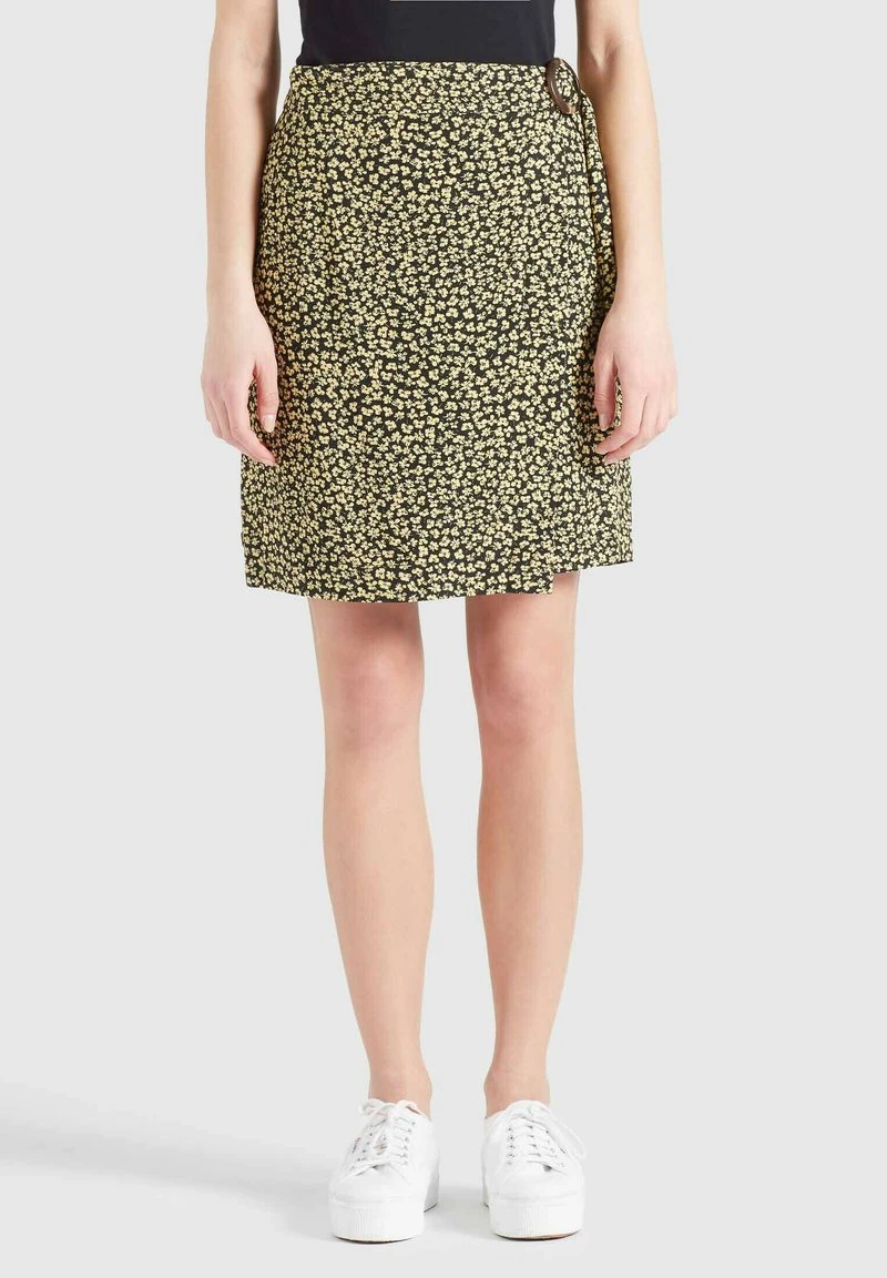 Khujo ARMATA - Gonna A Portafoglio - Schwarz/gelb, Donna 3 Khujo ARMATA - Gonna A Portafoglio - Schwarz/gelb, Donna