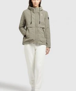 Khujo ZAHIRA3 - Giacca Leggera - Graugrün, Donna -Offerte khujo Negozio 6e786042e8334e0ebc433f1f143155a3