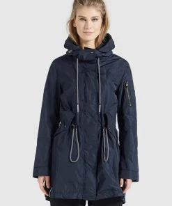 Khujo CATHARINA - Parka - Dunkelblau, Donna