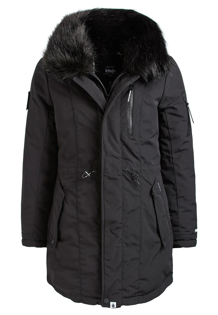 Khujo LIZIE - Cappotto Invernale - Black, Donna 9 Khujo LIZIE - Cappotto Invernale - Black, Donna - immagine 7