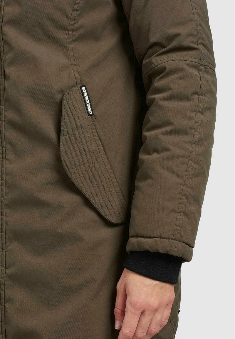 Khujo TAIPA - Cappotto Invernale - Khaki, Donna 6 Khujo TAIPA - Cappotto Invernale - Khaki, Donna - immagine 4