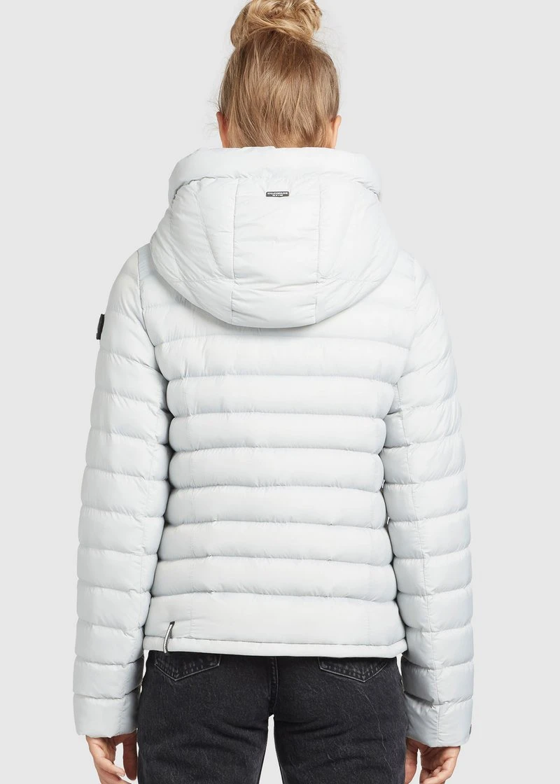 Khujo LOVINA2 SHINE - Giacca Leggera - Hellgrau, Donna 5 Khujo LOVINA2 SHINE - Giacca Leggera - Hellgrau, Donna - immagine 3