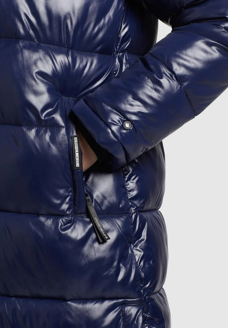 Khujo CORINNA SHINY - Cappotto Invernale - Dunkelblau Glänzend, Donna 10 Khujo CORINNA SHINY - Cappotto Invernale - Dunkelblau Glänzend, Donna - immagine 8