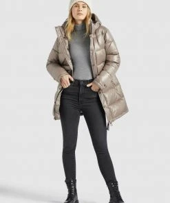 Khujo WENCKE SHINY - Cappotto Invernale - Taupe Glänzend, Donna 13 Khujo WENCKE SHINY - Cappotto Invernale - Taupe Glänzend, Donna -Offerte khujo Negozio 707053aa0b5945f3ab99410d716c8831