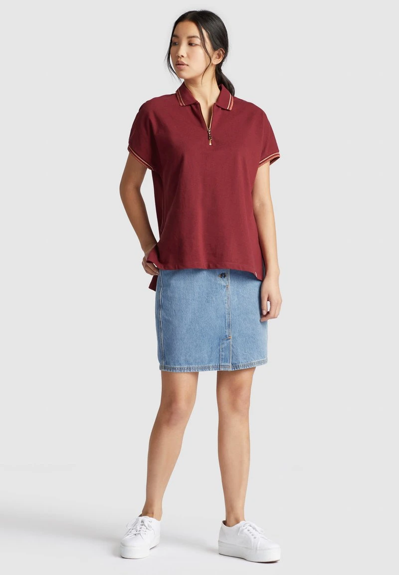 Khujo VELDA - Polo - Tibetan Red, Donna 4 Khujo VELDA - Polo - Tibetan Red, Donna - immagine 2