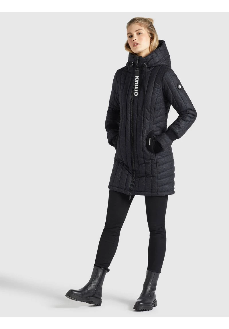 Khujo JERRY PRIME5 SALTNPEPPER - Cappotto Invernale - Schwarz-weiß Aop, Donna 6 Khujo JERRY PRIME5 SALTNPEPPER - Cappotto Invernale - Schwarz-weiß Aop, Donna - immagine 4