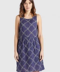 Khujo RASHAN - Vestito Estivo - Purple, Donna