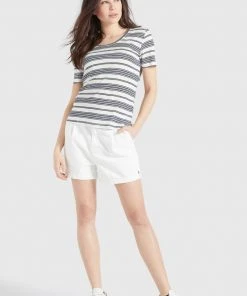 Khujo PERGOLA - T-shirt Basic - Naturweiß-dunkelblau Gestreift, Donna 12 Khujo PERGOLA - T-shirt Basic - Naturweiß-dunkelblau Gestreift, Donna -Offerte khujo Negozio 72e1228086f340a3916a65606f1a1b51