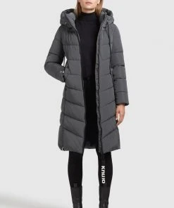 Khujo AYLEENA2 - Cappotto Invernale - Grau, Donna -Offerte khujo Negozio 731913650fd64e069df7cd59b8f9dc57