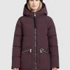 Khujo BINE - Cappotto Invernale - Weinrot, Donna -Offerte khujo Negozio 7340994a775047c2b8d41f28f8e0ae8e