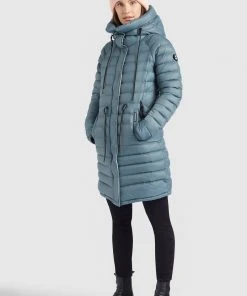 Khujo MANTEL NIANA SHINE - Cappotto Invernale - Blaugrau, Donna 13 Khujo MANTEL NIANA SHINE - Cappotto Invernale - Blaugrau, Donna -Offerte khujo Negozio 743db1eeba2445fcbd4d5940babb0677